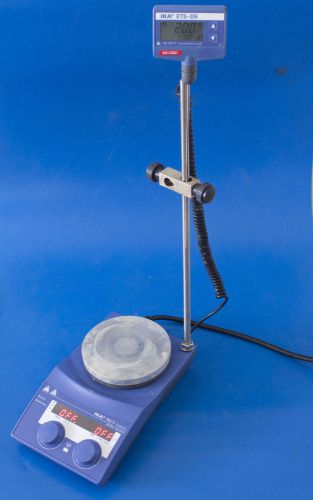 IKA RCT B S1 Basic Digital Magnetic Stirrer Lab Hotplate W/ETS-D5 Thermometer