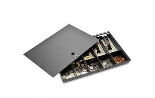 Locking Cover Money Tray, Cash Drawer Register Security Compartment Storage Safe