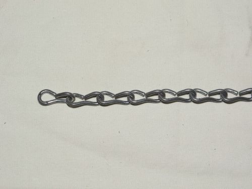 2 each, 50ft sections, weldless single jack chain, steel, 0.080, type 2, class 7 for sale