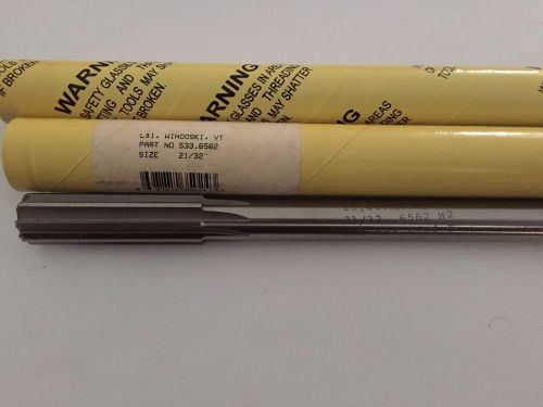 New Lavallee &amp; Ide 533.6562 M2 21/32 Inch K-7 B 16.677 MM Reamer