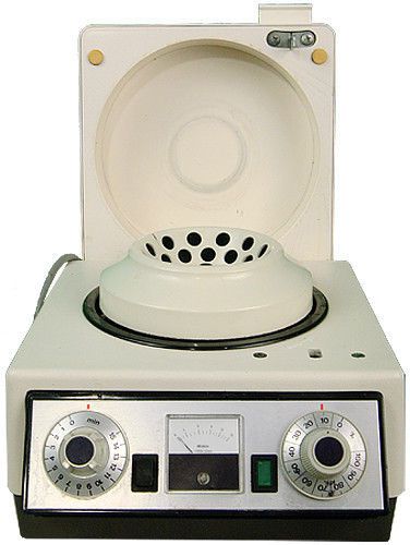 Hettich mikro 12-24 centrifuge 2070-01 wtih 24-well fixed angle rotor tested for sale