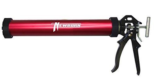 Newborn 620AL-RED Round Rod Gun with Aluminum Barrel, 18:1 Thrust Ratio, 20 oz.