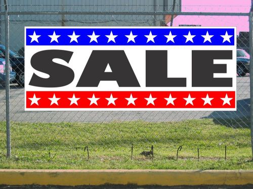 Stars &amp; Stripes SALE Banner Sign NEW Texas Size &amp; Quality