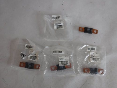 NEW LOT OF 4 BUSSMANN AMG-175 Fuse,175A,Nonindicating,AMG,32VDC (T)