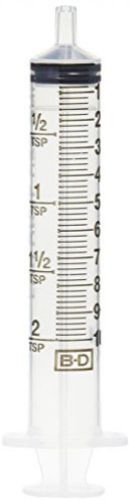 BD Oral Syringes With Tip Cap, 10 Ml, Clear, 100 Count