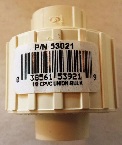 54 pieces genova 53021 cpvc 1/2” union – pipe socket  - new for sale