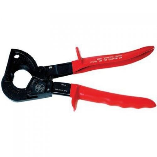 Klein Tools 63060 Ratcheting Cable Cutter, Red