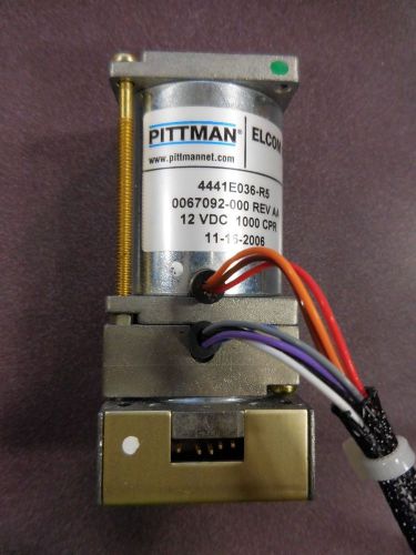 Pittman Elcom SL 4441E036-R5, 0067092-000 REV AA, 12VDC 1000CPR