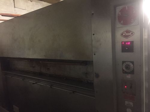COMMERCIAL ROTARY OVEN- REED 25 PAN OVEN IN GOOD WORKING CONDITION