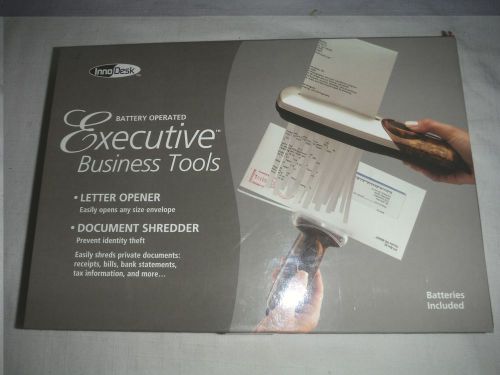 Inno Desk Battery Operated Executive Business Tools, Letter Opener &amp; Document