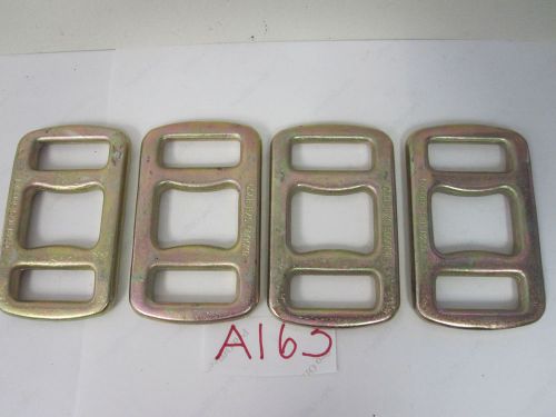 (4 Pieces) One Way Lashing Buckle for Cord Strap Lash 5000kg WLL Metal