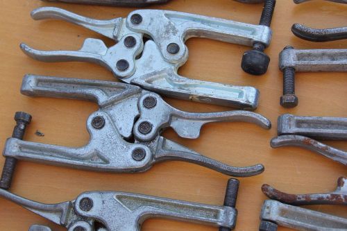 10 used knu-vise p-1200 aircraft style clamps for sale