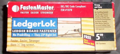 Fastenmaster Fmll005-50 Ledgerlok Ledger Board Fastener, 5 Inches, 50-count