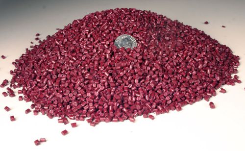 PP base Burgandy Color Concentrate Plastic Pellet 18 lbs. FREE SHIPPING 50:1