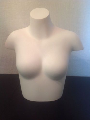 Female Mannequin Bust, Torso, Bra, Necklace, Shirt Chest Model