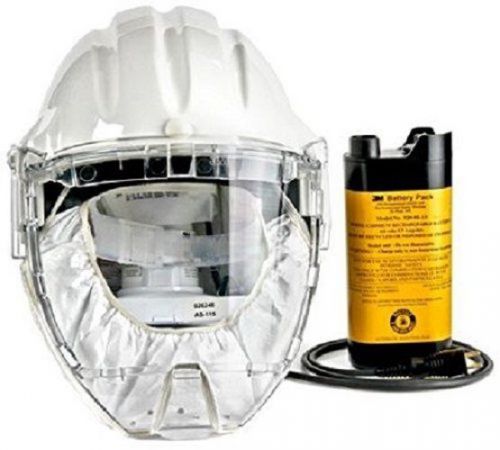 3M (AS-400LBC) Headgear-Mounted Powered Air Purifying Respirator (PAPR) System