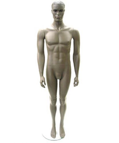 Male Mannequin - African American - Hands by Side