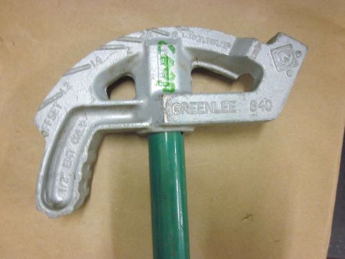 Greenlee 840ah site rite aluminum hand bender head with handle for 1/2&#034; emt for sale