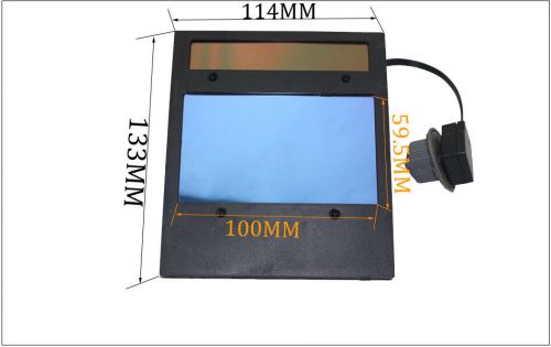 Auto darkening welding filter lens din 9-13 , size 133x114mm, with 4arc sensors. for sale