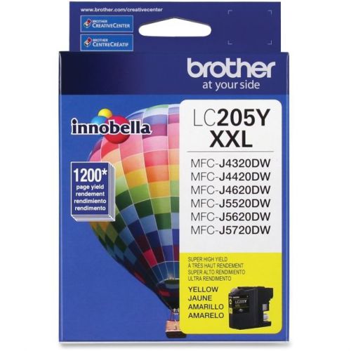 BROTHER INT L (SUPPLIES) LC205Y  YELLOW INK CARTRIDGE
