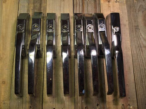 LOT OF 8 National Lock Company Latch 59-1105 FOR PARTS ROLLERS SPRINGS HANDLES