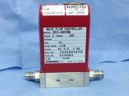 Horibastec  sec-4400m mass flow controller, gas h2, flow rate 1lm for sale