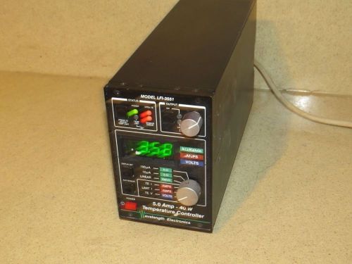 Wavelength electronics lfi-3551 5.0 amp - 40w temperature controller (b) for sale