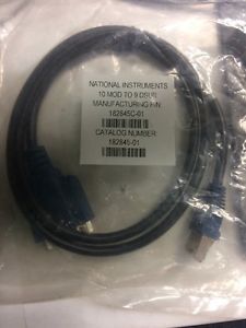 National Instruments 182845C-01 10 Mod to 9 DSUB Cable