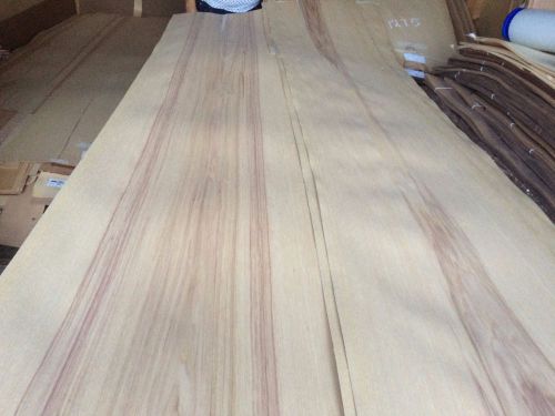 WOOD HICKORY  Veneer 120x12,17,20,21 ,total 4 pcs  RAW VENEER N1276..