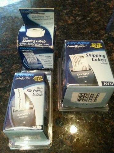 Dymo LabelWriter shipping and file folder labels