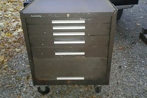 Vintage KENNEDY 5 Drawer Roller Cabinet Tool Box/Chest Bottom No.275 ~ Machinist – Picture 1