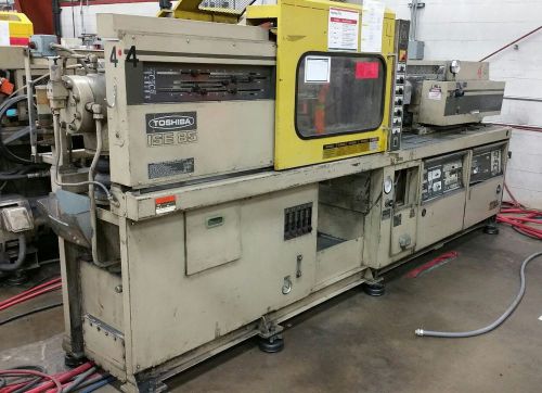 Toshiba ISE 85 ton injection molding machine