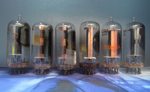 6DW4 6DW4B Vacuum Tubes Used Tested Rectifier Half-Wave Lot of 6