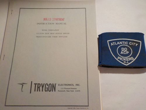 TRYGON PHR60-5B0V SILICON HALF RACK MODULE SERIES INSTRUCTION MANUAL
