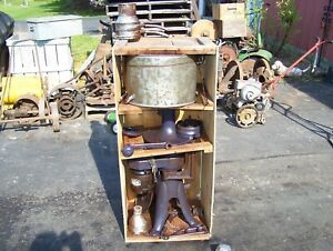 NOS AMERICAN CREAM SEPARATOR Hand Crank Electric Motor Hit Miss Gas Engine Steam