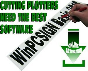 DOWNLOAD NEW WinPCSIGN Basic 2018 VINYL CUTTER PLOTTER SOFTWARE EASY USE