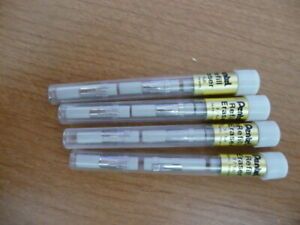 Pentel Refill Eraser for Mechanical Pencils 4 Tubes , 3 Erasers per Tube