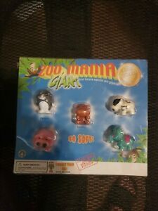 Sqwishland GIANT Zoo Mania Display Package RARE Penguin Pig Monkey Cow Elephant