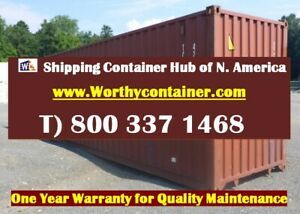 40&#039; Shipping Containers - 40ft Cargo Worthy Container Sale in Jacksonville, FL