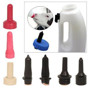 1pc Rubber Livestock Nipple Soft for Cattle Calf Lamb Goat Feeding Nipples