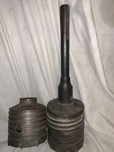 2 Hilti BK 3-1/2  F951 &amp; 3/9/16 # 202 Max Hammer Core Drill Bits  Carbide Tipped