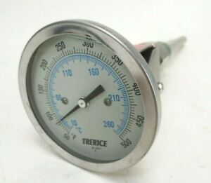 TRERICE TEMPERATURE GAUGE 52-2278 with 34SS 3053 Thermowell