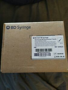 Box Of 100 Bd Syringes, 27g, Long Tip, 1/2&#034;, Bd Precision Guide