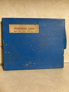Made In Japan TELESCOPING GAGE Set 5/16&#034; - 6&#034; 6 Piece Vinyl Bag MACHINIST Tool