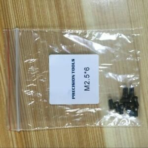 10pcs Torx Screw Accessories Black M2.5x6mm Metalworking Professional Tool
