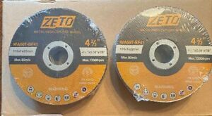 ZETO Metal/inox cut off wheel 4 1/2&#034; (50)