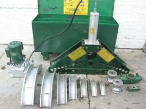 GREENLEE 885 1 - 5&#034; HYDRUALIC BENDER  w/ 960 PUMP