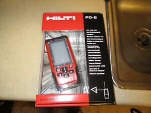 HIlti 2062051 Laser range meter professional kit PD-E measuring systems NEW (730