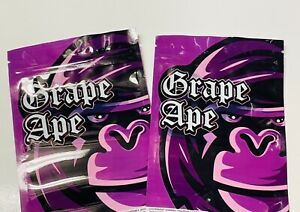 25pk GRAPE-APE RESEALABLE STORAGE PACKAGING BAGS