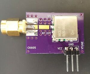 Wideband RF Voltage Controlled Oscillator VCO Assembly, 1500-3000 MHz, Low Noise